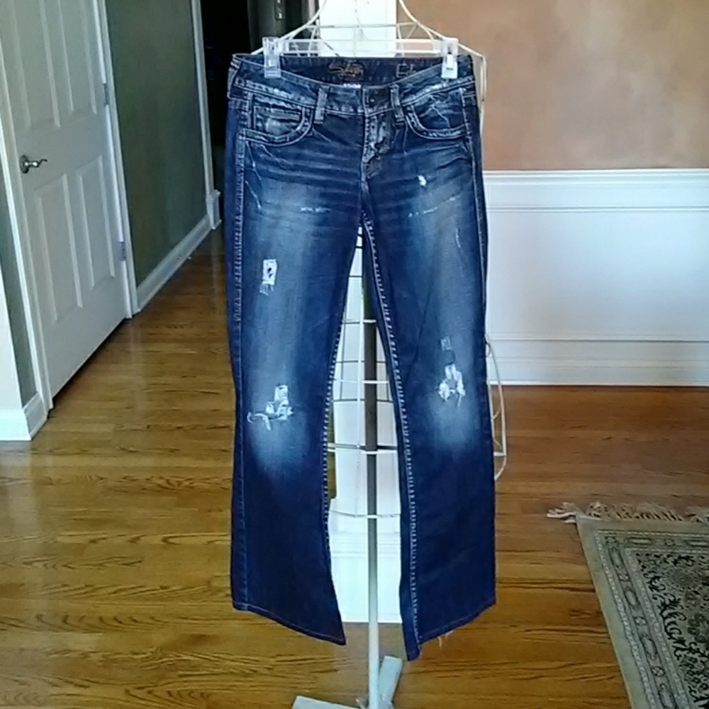 Silver Eden Jeans